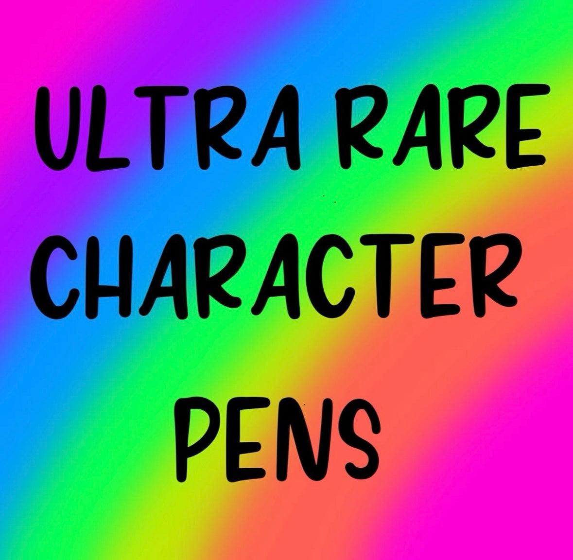 Ultra Rare Character Pens!