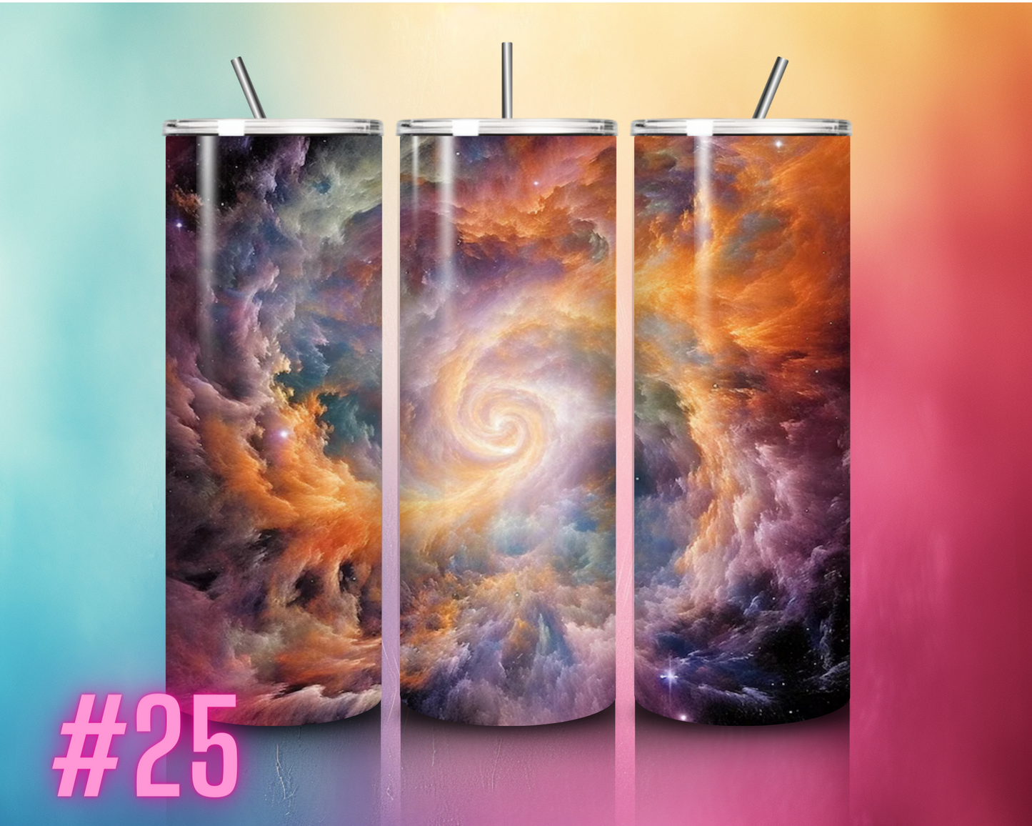 Galaxy 20oz Stainless Steel Tumblers