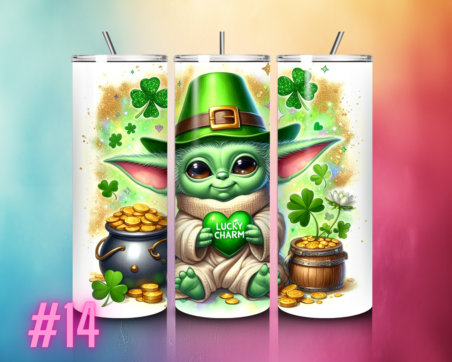 St.Patty’s Day 20oz Tumblers