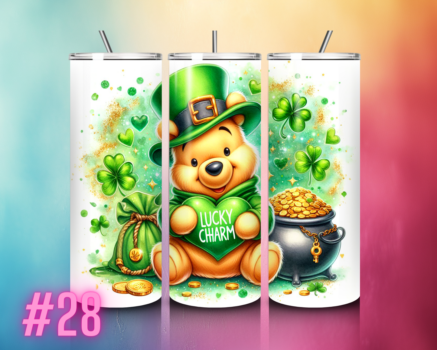 St.Patty’s Day 20oz Tumblers