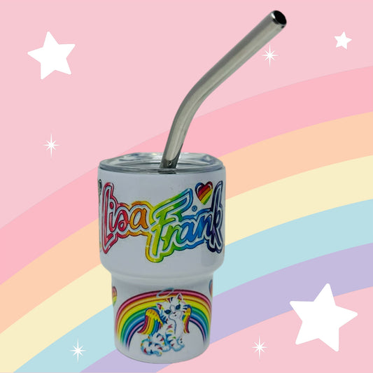 Lisa Frank 3oz Mini Tumbler